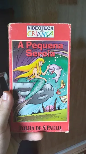 Fita Vhs A Pequena Sereia - Videoteca da Criança