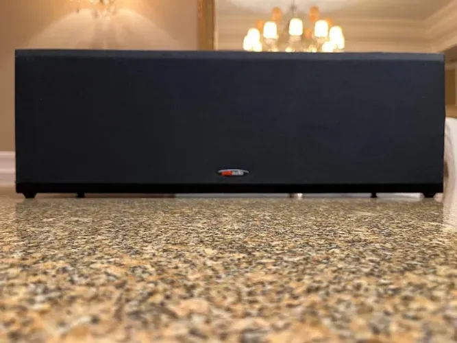 Caixa Central Polk Audio Lsic Hi-end Made In Usa Impecável