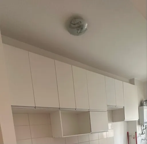 Armário de cozinha MDF branco