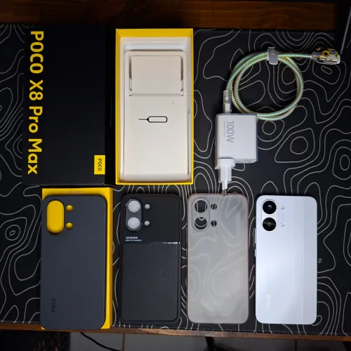 Poco X8 Pro Max 256Gb mais 2 Capas extras