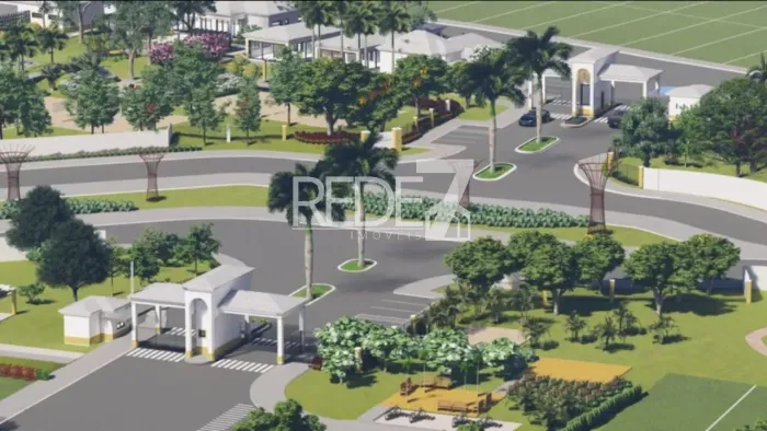 Terreno em condomínio à venda em Paulínia-SP, Jardim Flamboyant, 202,35 m² de área. Aprove
