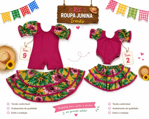 Roupa junina