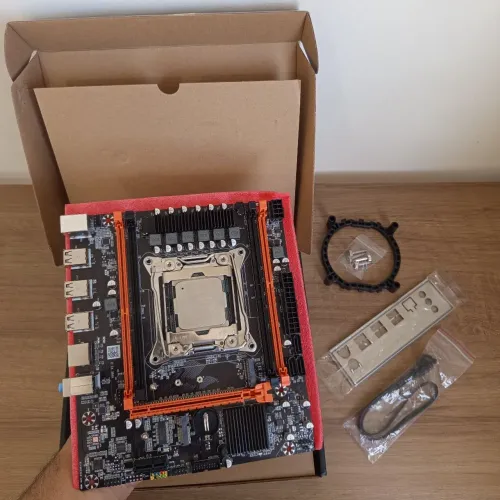 Kit Placa Mãe X99 + Xeon E5 2680 V4 - Novo, Lacrado