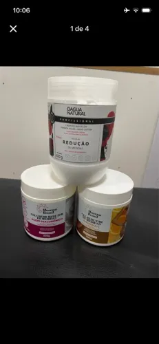Cremes para massagem 