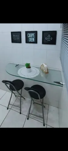 Mesa de vidro 200 reais 