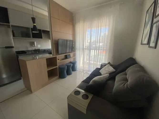 Apartamento mobiliado disponível para locação e venda no Condomínio Urban Design Taquaral 