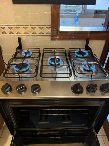 Fogão 5 bocas Brastemp inox