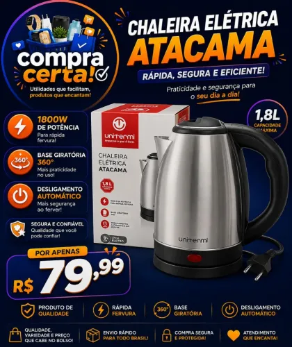 CHALEIRA TÉRMICA ATACAMA