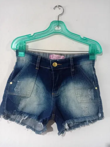 Shorts jeans feminino