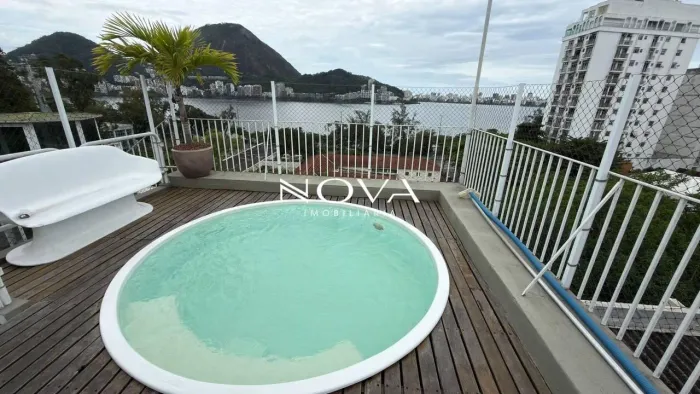 Cobertura com 3 quartos à venda, 367 m² por R$ 6.500.000 - Lagoa - Rio de Janeiro/RJ
