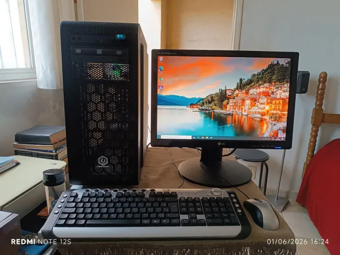 Cpu AMD Fx4300, Gigabyte GA-78LMT-S2, 8Gb, Hd 500Gb / Dvdrw, LG 19 ! Perfeito  estado !! 