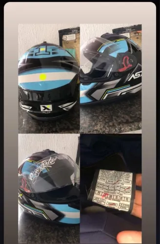 Capacete ASX Draken Pilot