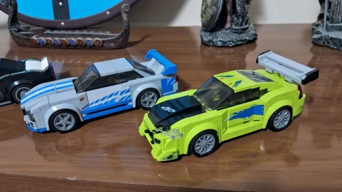LEGO genérico com modelos do filme Velozes E Furiosos