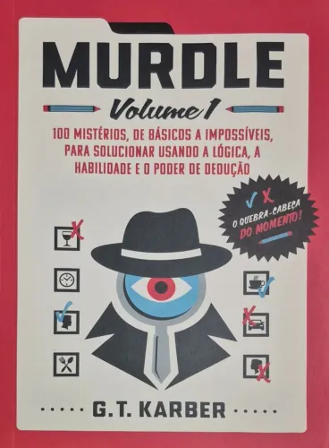 Livro Murdle: 100 casos criminais