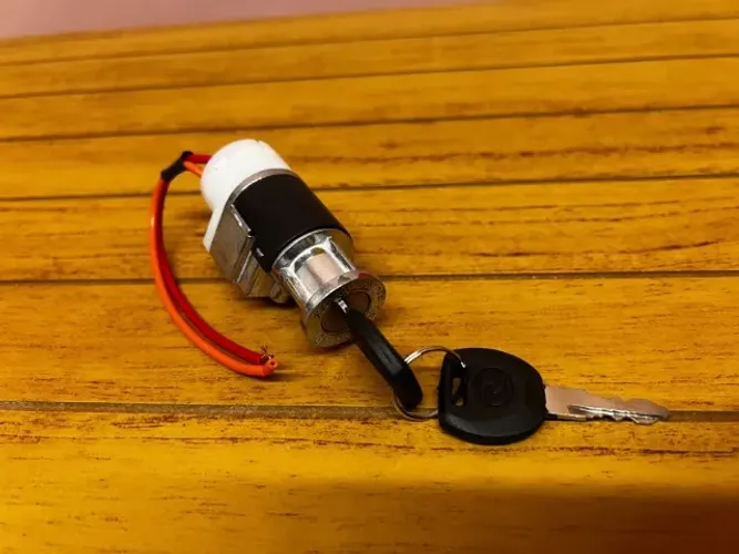Chave de Ignição / Miolo para Bicicleta Elétrica ou Patinete
