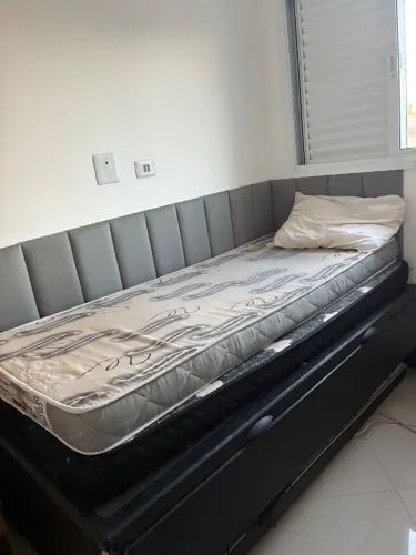 Bicama Solteiro com Cama Auxiliar