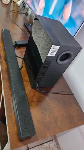 Samsung Soundbar HW-K450 + Subwoofer Sem Fio - Excelente