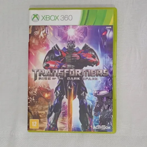 Transformers Rise of the Dark Spark Xbox 360 - Mídia Física Original-