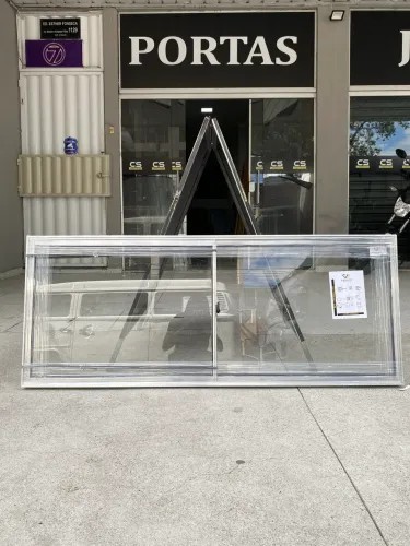 BÁSCULA DE ALUMÍNIO 2 FOLHAS 60X1.50 - VENDA EXCLUSIVA 