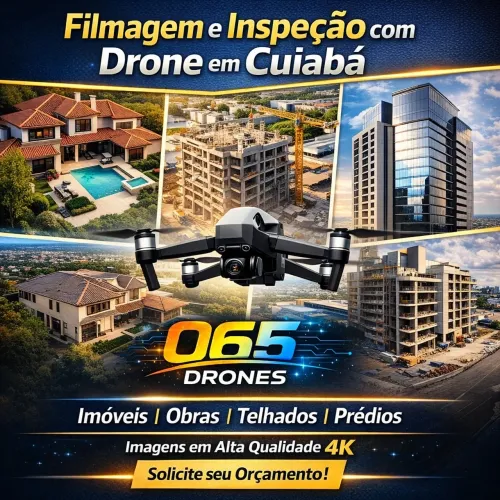 Filmagem com Drone em Cuiabá | Imóveis, Obras e Terrenos