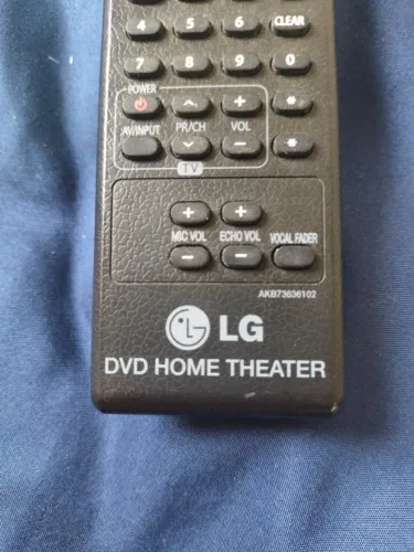 Controle Remoto Home Theater LG Akb *