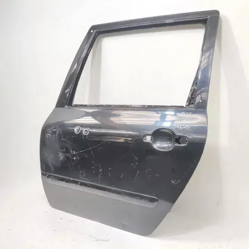 Porta Traseira Esquerda 307 2002 2012 Preto C/ Friso Avaria