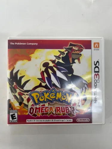 JOGO POKÉMON OMEGA RUBY SEMINOVO - 3DS