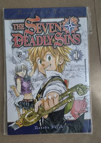 Primeiro volume do Mangá The Seven Deadly Sins