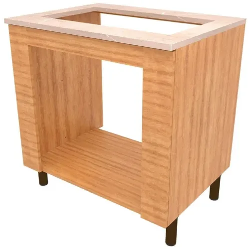 ARMARIO P/COOKTOP 5 BOCAS EM MDF