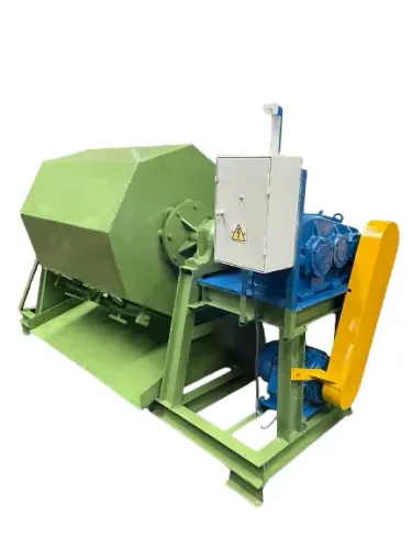 Tamboreador Industrial 700L Emborrachado para Polimento de Peças