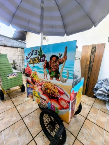 VENDO CARRINHO DE AÇAÍ