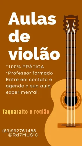 AULA DE VIOLÃO NO AURENY 2 COM PROFESSOR FORMADO EM MÚSICA 