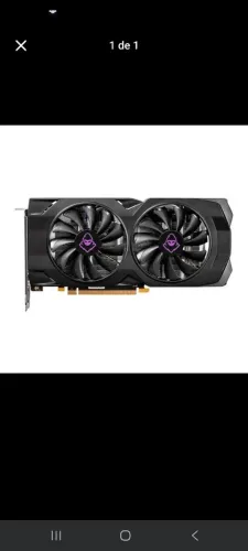 Placa de vídeo rx580 8gb 