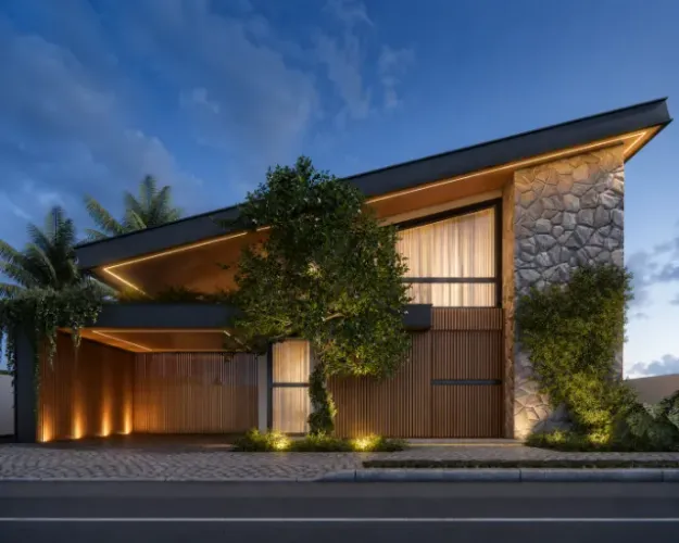 Projetos de Arquitetura e Interiores para obras Residenciais em Condomínios.