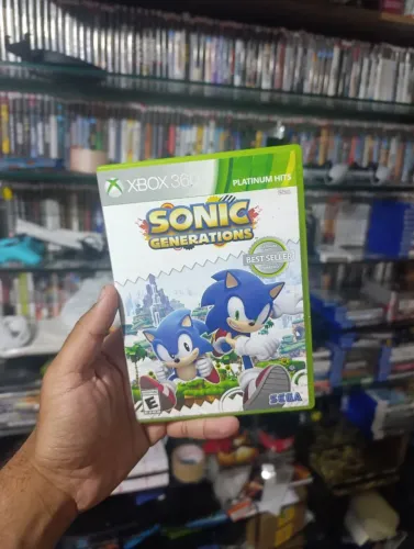 Jogo Sonic Generations Xbox 360 - Ac cartão e Olx pay (temos outros)