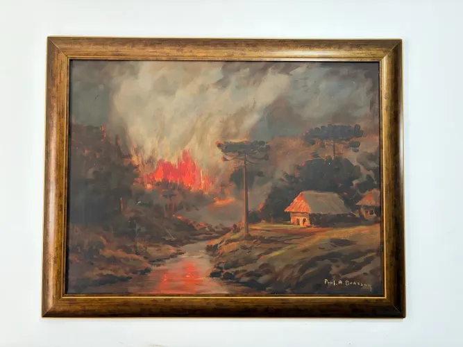 Quadro queimada