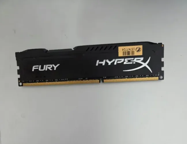 Memória Ram Hyper X Fury DDR3 8 GB 1.600 Mhz R$ 150,00