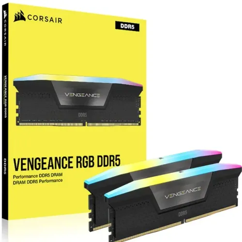 Memoria DDR5 32GB (2x16GB) Corsair Vengeance 6200Mhz CL36 RGB
