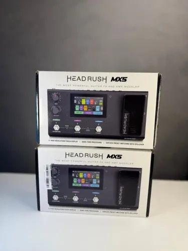 Pedaleira Headrush MX5 Nova!