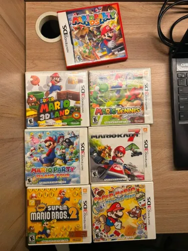 7 Jogos do Mario Nintendo 3DS