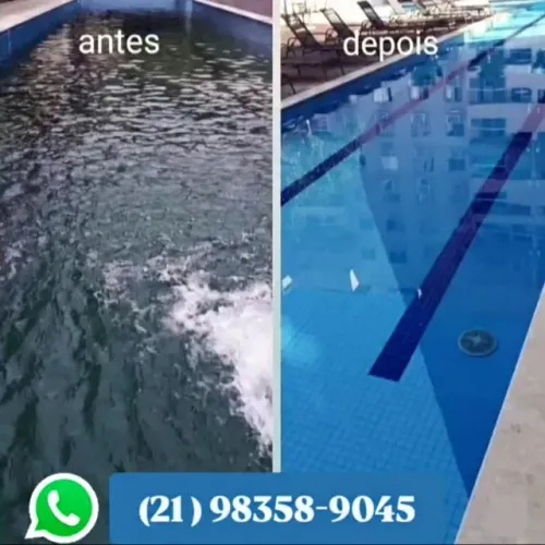 Limpeza de piscinas