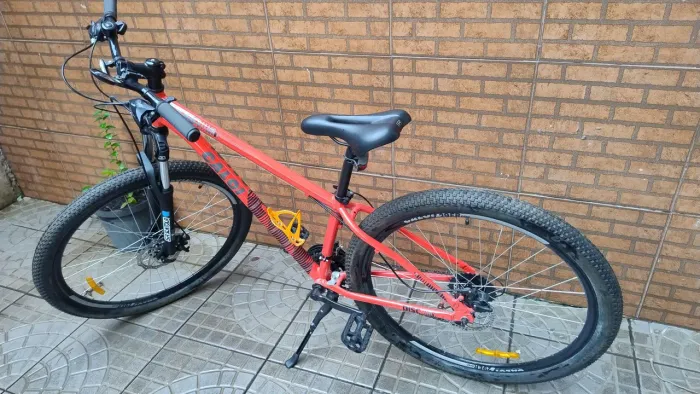Bicicleta Caloi Supra Aro 29 Alumínio 21v Disco - Cor Vermelho 