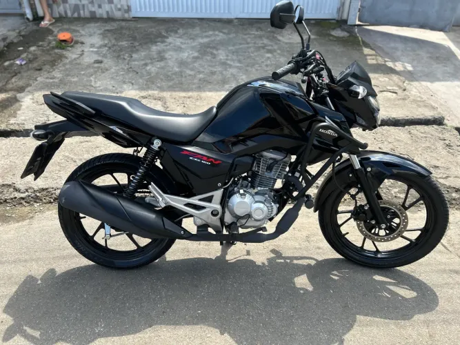 ? Honda CG Fan 160 2025 - Preta