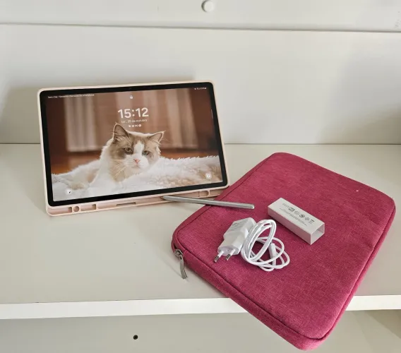 Samsung Galaxy Tab S7 FE 128GB 4G - Estado de Novo (Pouco Usado + Kit)
