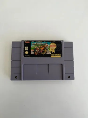 JOGO SUPER MARIO KART SEMINOVO - SNES