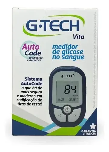 MEDIDOR DE GLICOSE G-TECH VITA ULTRA 