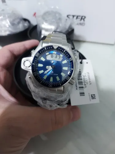 Relógio Citizen Aqualand Promaster Jp2000-67l Azul NOVO