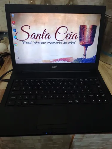 Notebook i3 positivo funcionado 