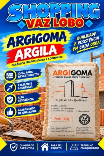 Argigoma | Argila de Alta Qualidade