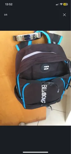 Mochila billabong usada em ótima condição